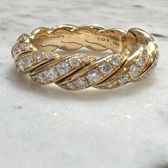 David Yurman Jewelry - SOLD     David Yurman 18k Diamond Band